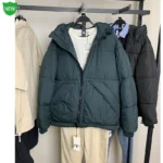 Zara puffer olive and black - Image 7