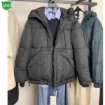 Zara puffer olive and black - Image 8