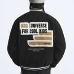Zara baseball jacket (black) - Image 3