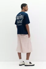 Blue STWD graphic T-shirt - Image 7