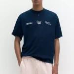 Blue STWD graphic T-shirt