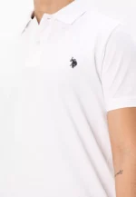 USPLogo Polo Shirt-white - Image 3