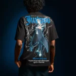 Solo Leveling short sleeve print T-shirt bershka