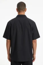 Zara Short Sleeve Shirt linen Black - Image 2