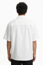 Zara Short Sleeve Shirt linen white (Copy) - Image 2
