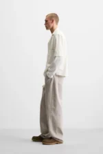 Zara Dnwr Box Fit Short Sleeve Shirt - Image 3