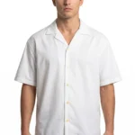 Zara Short Sleeve Shirt linen white (Copy)