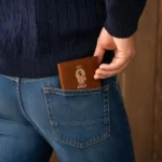 POLO RALPH LAUREN Bear Leather Bifold Wallet - BRN - Image 5